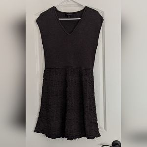 NINE WEST SWEATER DRESS SIZE M DARK GREY!!